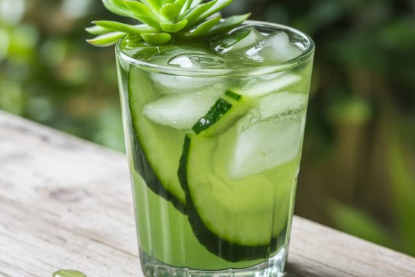 Succulent in some health drink