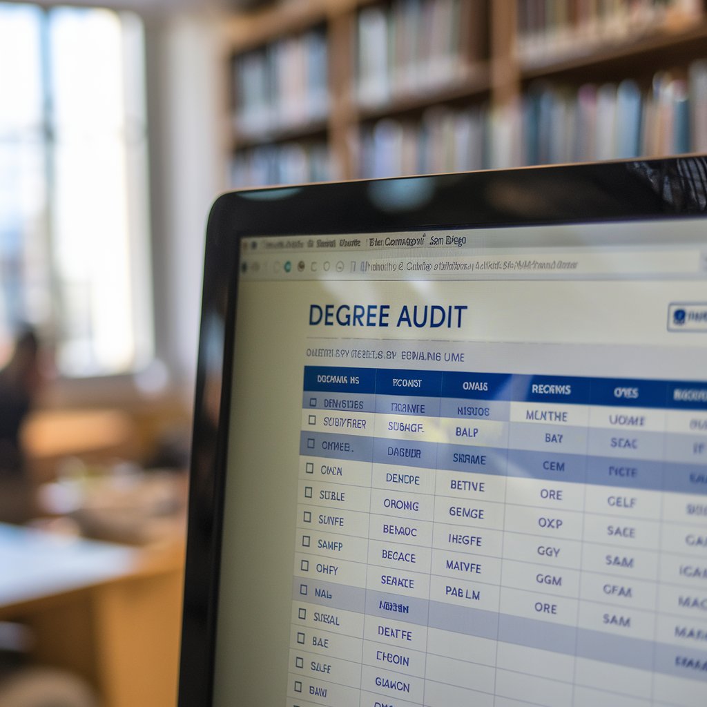 degree audit ucsd