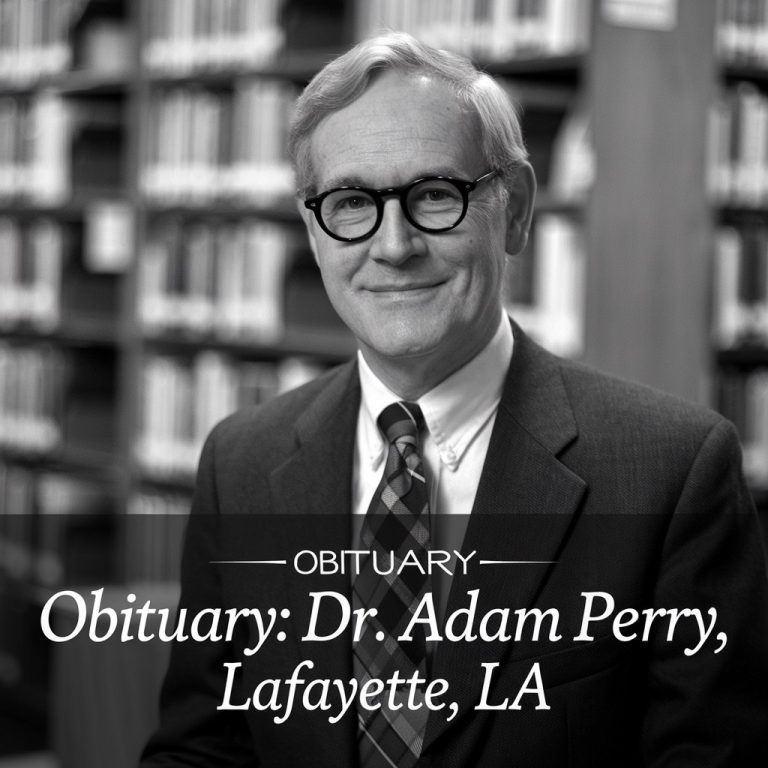 dr adam perry obituary lafayette la