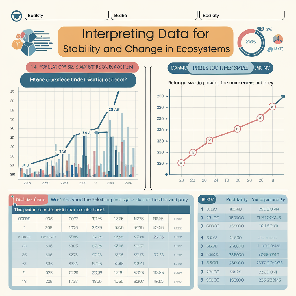 interpreting data for stability and change in ecosystems worksheet