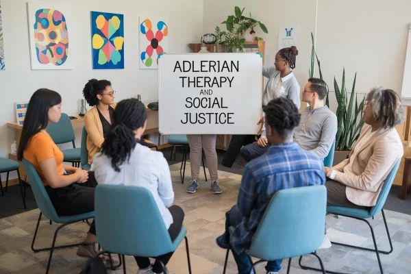 adlerian therapy social justice